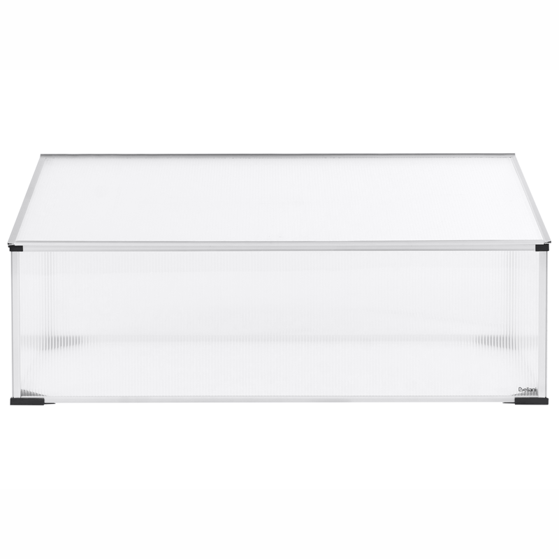 Drivhus til have Carfizzi Sølv 60 - Sølv/Transparent - Have - Havearbejde & dyrkning - Dyrkning - Urtepotteskjulere & blomsterkrukker - Minidrivhus bord