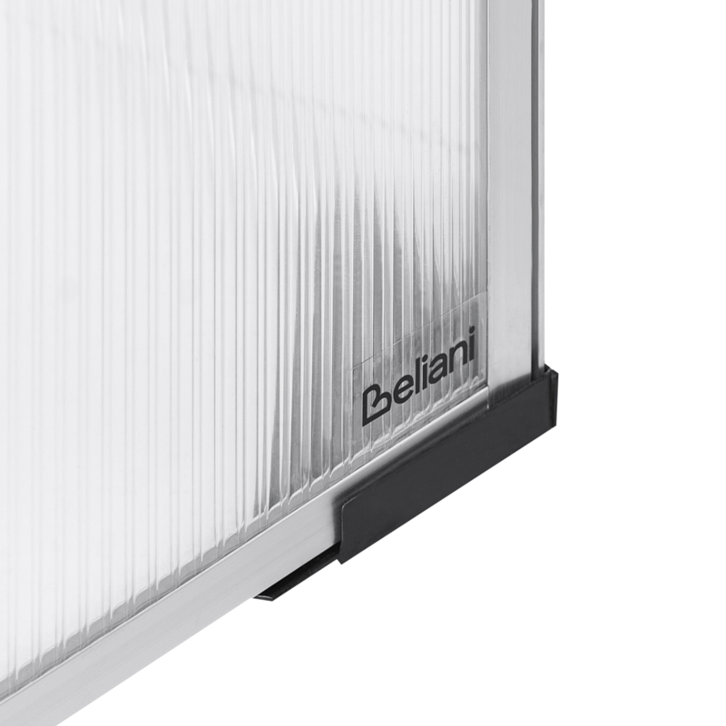 Drivhus til have Serifos 60 cm - Sølv/Transparent - Have - Havearbejde & dyrkning - Dyrkning - Urtepotteskjulere & blomsterkrukker - Minidrivhus bord