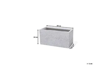 Myra Potte 60 cm - Hvid - Have - Havearbejde & dyrkning - Dyrkning - Urtepotteskjulere & blomsterkrukker - Store blomsterkrukker