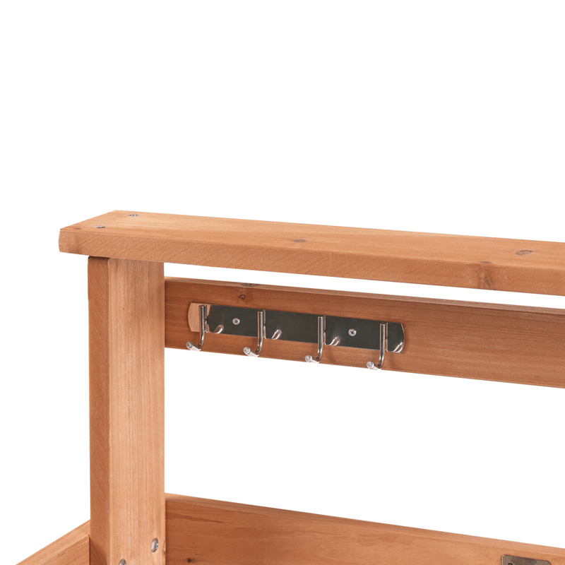 Plantebænk Altolia grantræ 70 cm - Brun - Have - Havearbejde & dyrkning - Dyrkning - Urtepotteskjulere & blomsterkrukker - Pottebænk