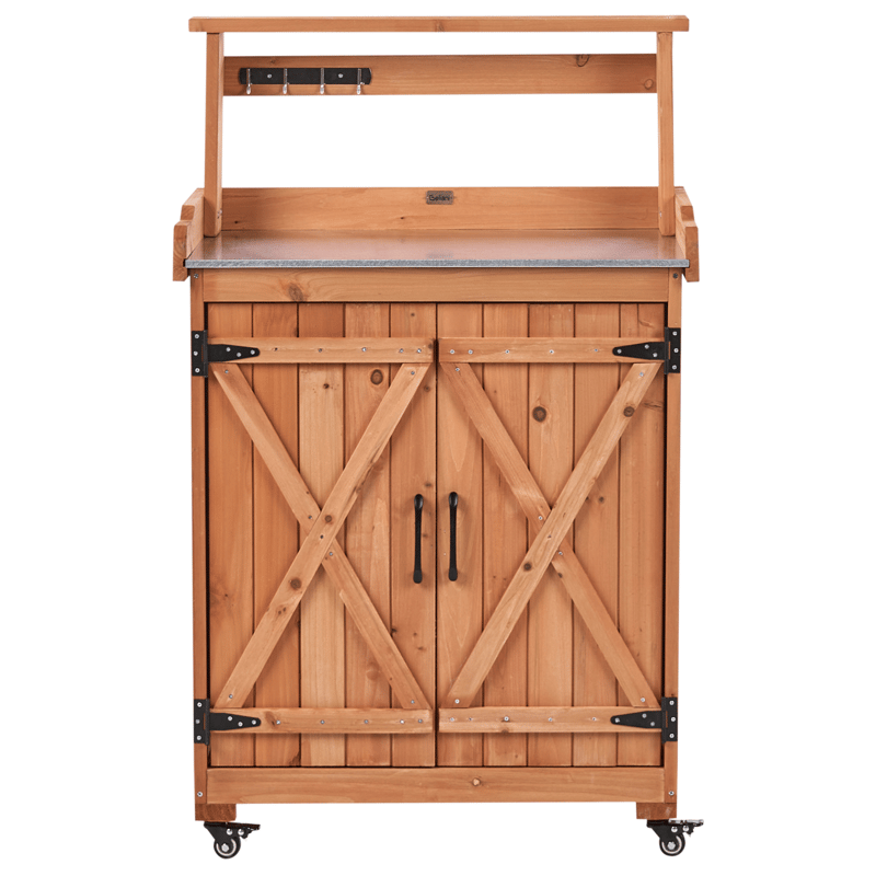 Plantebænk Altolia grantræ 70 cm - Brun - Have - Havearbejde & dyrkning - Dyrkning - Urtepotteskjulere & blomsterkrukker - Pottebænk