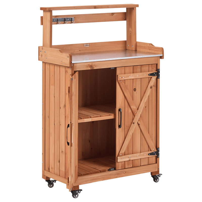 Plantebænk Altolia grantræ 70 cm - Brun - Have - Havearbejde & dyrkning - Dyrkning - Urtepotteskjulere & blomsterkrukker - Pottebænk