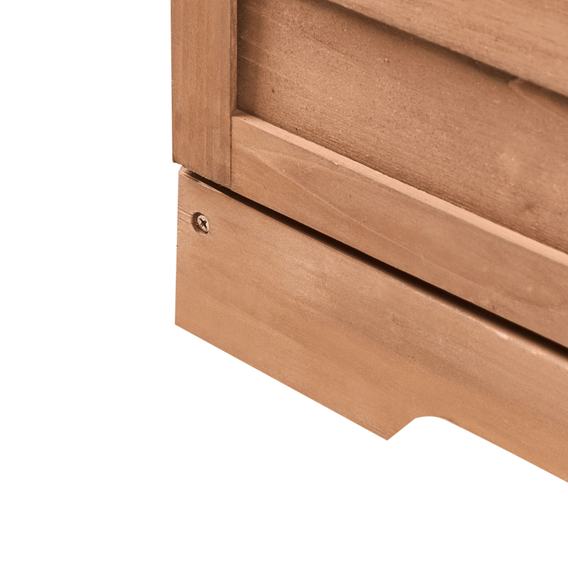 Plantebænk Tereville grantræ 67 cm - Brun - Have - Havearbejde & dyrkning - Dyrkning - Urtepotteskjulere & blomsterkrukker - Pottebænk