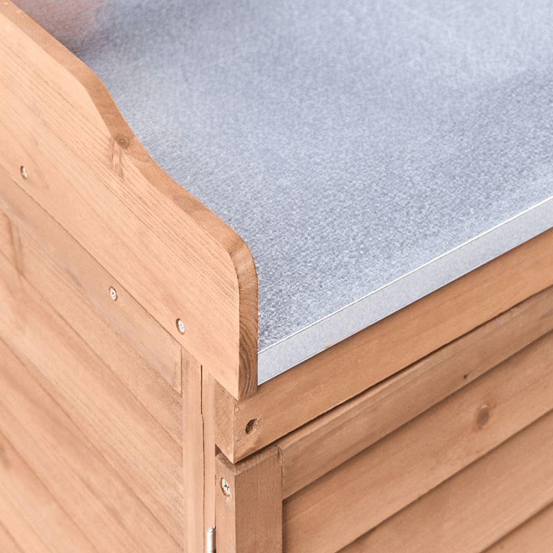 Plantebænk Tereville grantræ 67 cm - Brun - Have - Havearbejde & dyrkning - Dyrkning - Urtepotteskjulere & blomsterkrukker - Pottebænk