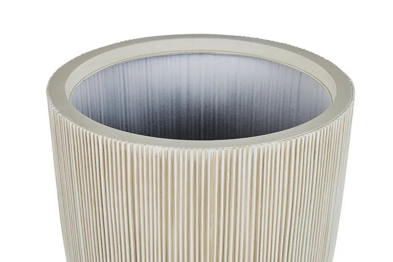 Krukke 44 x 44 x 48 cm beige CHIOS - Beige - Have - Havearbejde & dyrkning - Dyrkning - Urtepotteskjulere & blomsterkrukker - Store blomsterkrukker