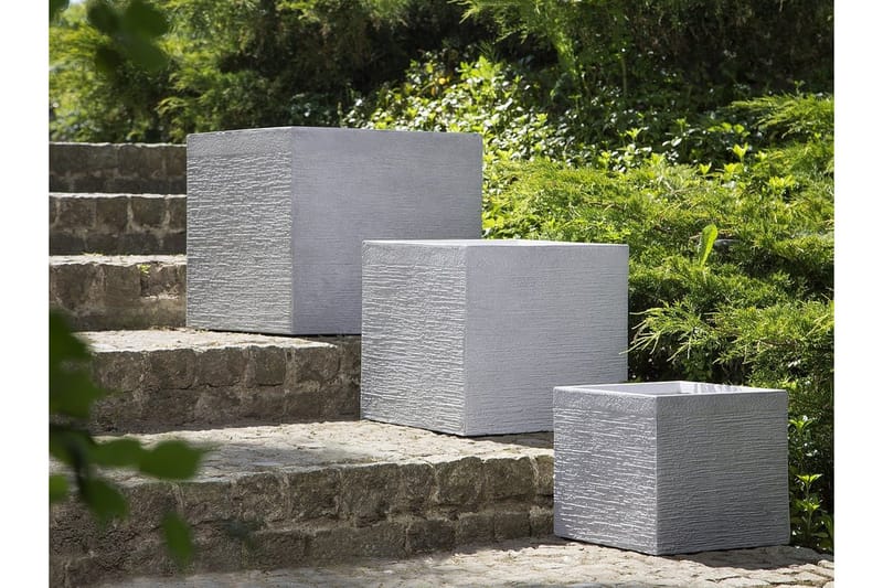 Paros Potte 40 cm, Hvid