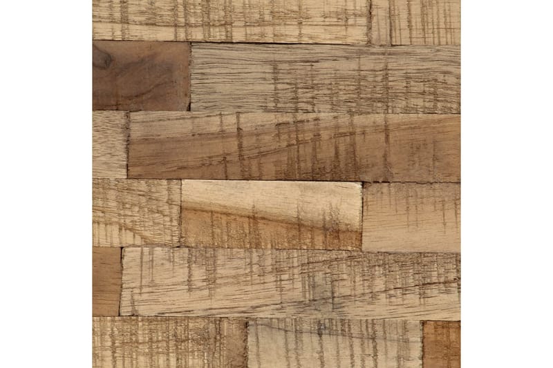 Plantebordssæt 3 Dele Genanvendt Teak - Brun - Have - Havearbejde & dyrkning - Dyrkning - Urtepotteskjulere & blomsterkrukker - Store blomsterkrukker