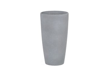 Trädgårdskruka Beliani Abdera set om 2 Grå, 23x23x42 cm Grey - Have - Havearbejde & dyrkning - Dyrkning - Urtepotteskjulere & blomsterkrukker - Store blomsterkrukker