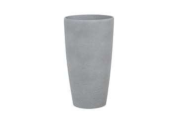 Trädgårdskruka Beliani Abdera set om 2 Grå, 31x31x58 cm Grey - Have - Havearbejde & dyrkning - Dyrkning - Urtepotteskjulere & blomsterkrukker - Store blomsterkrukker