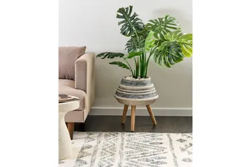Trädgårdskruka Beliani Athaea Beige||Grey||Light colored wood - Have - Havearbejde & dyrkning - Dyrkning - Urtepotteskjulere & blomsterkrukker - Store blomsterkrukker
