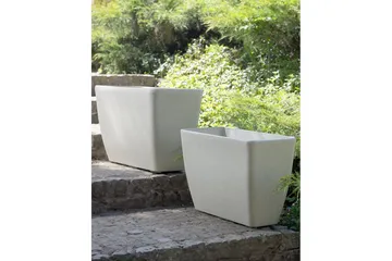 Trädgårdskruka Beliani Baris Beige Beige - Have - Havearbejde & dyrkning - Dyrkning - Urtepotteskjulere & blomsterkrukker - Store blomsterkrukker