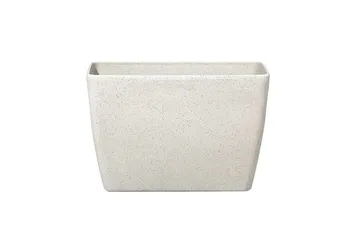 Trädgårdskruka Beliani Baris set om 2 Beige, 60x27x41 cm Beige - Have - Havearbejde & dyrkning - Dyrkning - Urtepotteskjulere & blomsterkrukker - Store blomsterkrukker