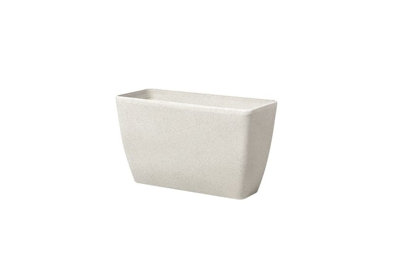 Trädgårdskruka Beliani Baris set om 2 Beige, 74x32x45 cm Beige - Have - Havearbejde & dyrkning - Dyrkning - Urtepotteskjulere & blomsterkrukker - Store blomsterkrukker