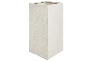 Trädgårdskruka Beliani Dion Beige, 40x40x77 cm Beige - Have - Havearbejde & dyrkning - Dyrkning - Urtepotteskjulere & blomsterkrukker - Store blomsterkrukker