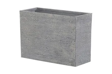 Trädgårdskruka Beliani Edessa Beige, 80x34x56 cm Grey 80x34x56 cm - Have - Havearbejde & dyrkning - Dyrkning - Urtepotteskjulere & blomsterkrukker - Store blomsterkrukker
