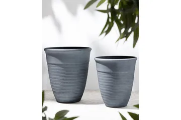 Trädgårdskruka Beliani Katalima Grey - Have - Havearbejde & dyrkning - Dyrkning - Urtepotteskjulere & blomsterkrukker - Store blomsterkrukker