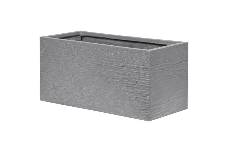 Trädgårdskruka Beliani Myra 50x23x24 cm Grey - Have - Havearbejde & dyrkning - Dyrkning - Urtepotteskjulere & blomsterkrukker - Store blomsterkrukker