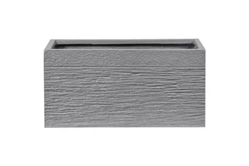 Trädgårdskruka Beliani Myra 50x23x24 cm Grey - Have - Havearbejde & dyrkning - Dyrkning - Urtepotteskjulere & blomsterkrukker - Store blomsterkrukker