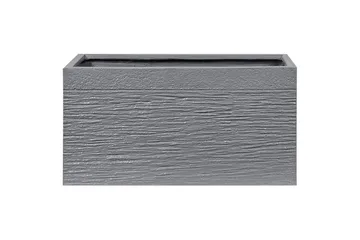 Trädgårdskruka Beliani Myra 60x29x30 cm Grey - Have - Havearbejde & dyrkning - Dyrkning - Urtepotteskjulere & blomsterkrukker - Store blomsterkrukker