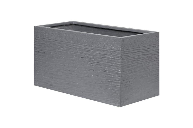 Trädgårdskruka Beliani Myra 60x29x30 cm Grey - Have - Havearbejde & dyrkning - Dyrkning - Urtepotteskjulere & blomsterkrukker - Store blomsterkrukker