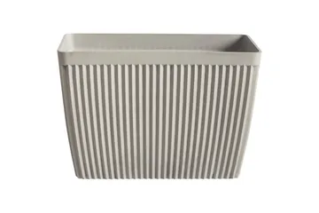 Trädgårdskruka Beliani Sisal 59x28x41 cm Beige - Have - Havearbejde & dyrkning - Dyrkning - Urtepotteskjulere & blomsterkrukker - Store blomsterkrukker