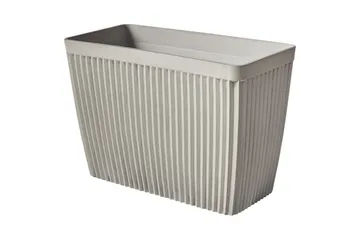 Trädgårdskruka Beliani Sisal 59x28x41 cm Beige - Have - Havearbejde & dyrkning - Dyrkning - Urtepotteskjulere & blomsterkrukker - Store blomsterkrukker