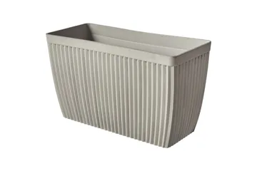 Trädgårdskruka Beliani Sisal 74x32x43 cm Beige - Have - Havearbejde & dyrkning - Dyrkning - Urtepotteskjulere & blomsterkrukker - Store blomsterkrukker