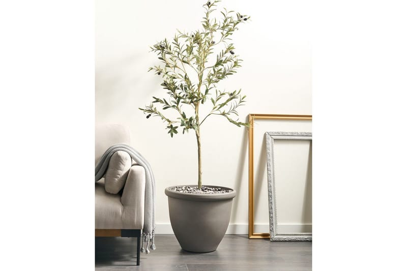 Trädgårdskruka Beliani Tesalia Beige Grey - Have - Havearbejde & dyrkning - Dyrkning - Urtepotteskjulere & blomsterkrukker - Store blomsterkrukker