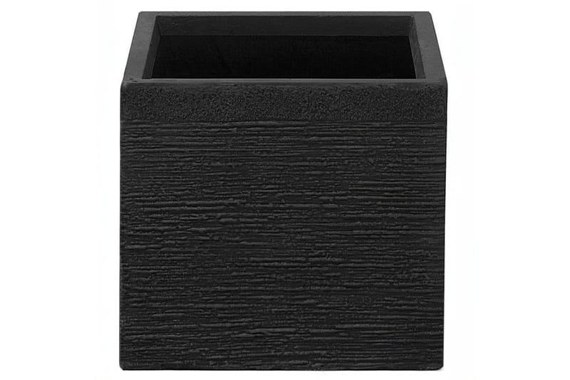 Trädgårdskruka Beliani Paros Black, undefined