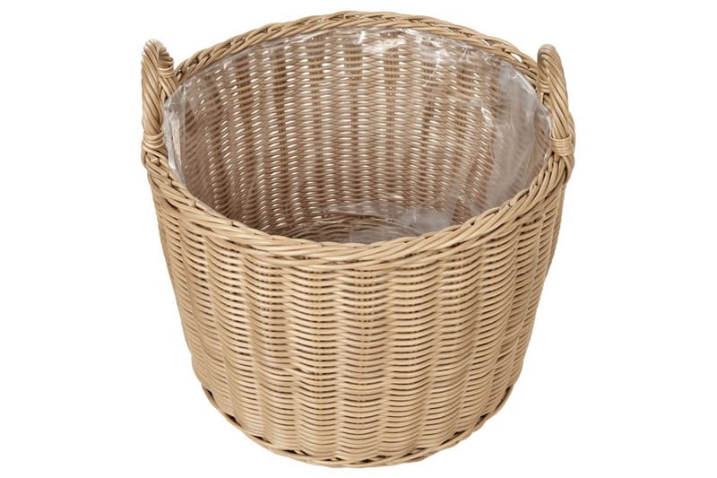 Trädgårdskruka Beliani Pendula set om 3 Brun Nature - Have - Havearbejde & dyrkning - Dyrkning - Urtepotteskjulere & blomsterkrukker - Store blomsterkrukker