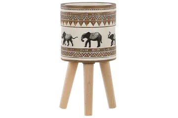 Trädgårdskruka Kottes Black||Brown||Beige||GOLD - Have - Havearbejde & dyrkning - Dyrkning - Urtepotteskjulere & blomsterkrukker - Store blomsterkrukker