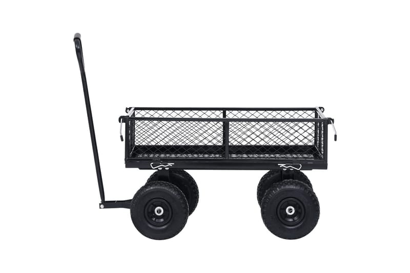 havevogn 250 kg sort - Have - Havearbejde & dyrkning - Haveredskab & haveværktøj - Vogne & trailere - Transportvogn & havevogn