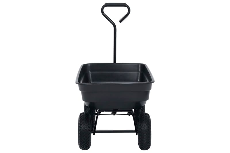 havevogn med vippelad 300 kg 75 l sort - Have - Havearbejde & dyrkning - Haveredskab & haveværktøj - Vogne & trailere - Transportvogn & havevogn