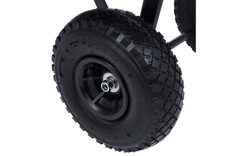 havevogn med vippelad 300 kg 75 l sort - Have - Havearbejde & dyrkning - Haveredskab & haveværktøj - Vogne & trailere - Transportvogn & havevogn
