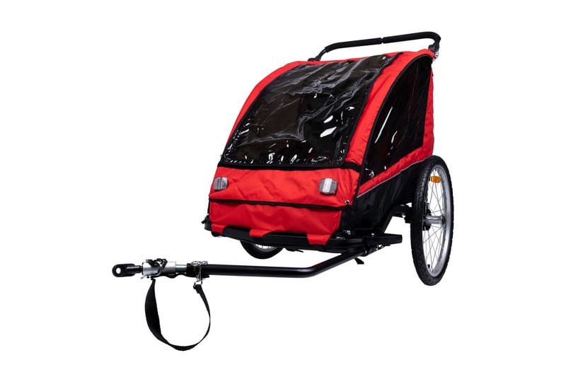 Trekker Cykeltrailer Pro, 1-2 Børn - Grøn - Have - Havearbejde & dyrkning - Haveredskab & haveværktøj - Vogne & trailere - Cykeltrailer