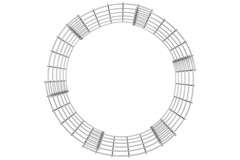 beBasic kompostbeholder Ã˜50x50 cm galvaniseret stål - SÃ¸lv - Varmkompost & kompostbeholder