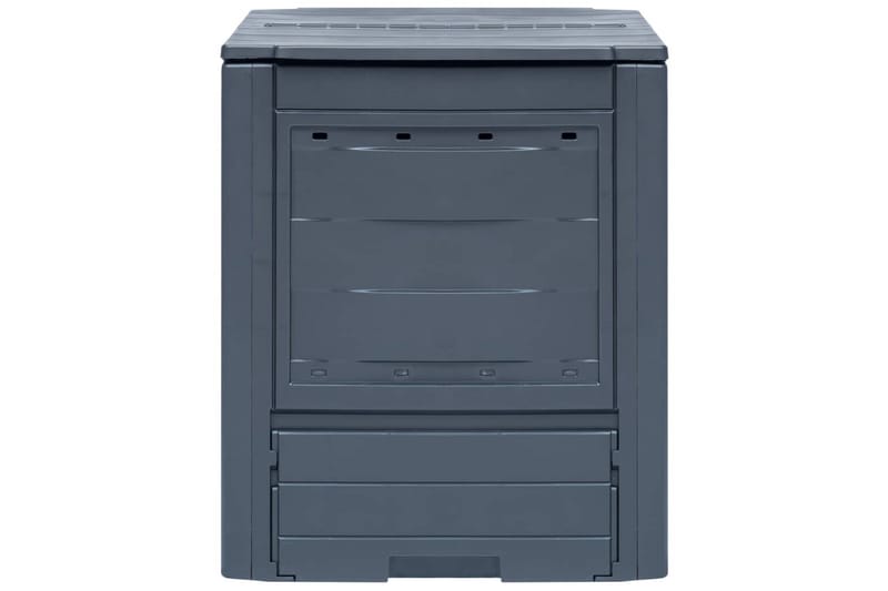 Kompostbeholdere til haven 3 stk. 60 x 60 x 73 cm 780 l grå - Grå - Have - Havearbejde & dyrkning - Kompost - Varmkompost & kompostbeholder