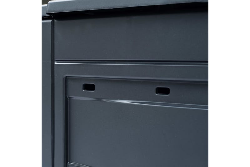 Kompostbeholdere til haven 3 stk. 60 x 60 x 73 cm 780 l grå - Grå - Have - Havearbejde & dyrkning - Kompost - Varmkompost & kompostbeholder