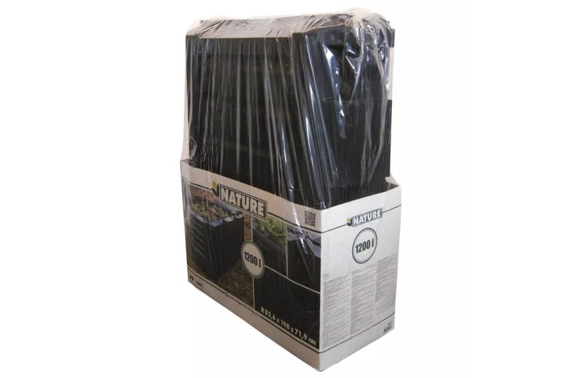 Nature Kompostbeholder Sort 1200 L 6071483 - Sort - Have - Havearbejde & dyrkning - Kompost - Varmkompost & kompostbeholder