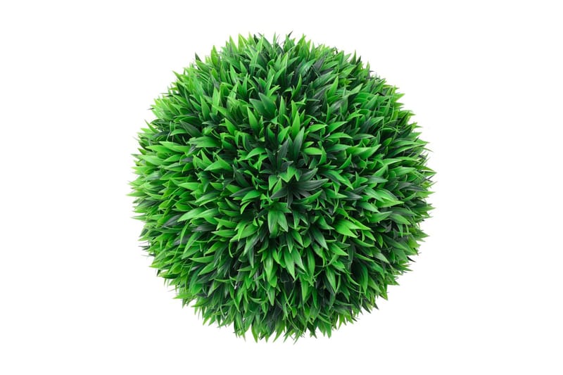 Kunstige Buksbom 2 Stk. 47 cm Kugleformet - Grøn - Have - Havearbejde & dyrkning - Planter - Hækkeplanter - Buksbom