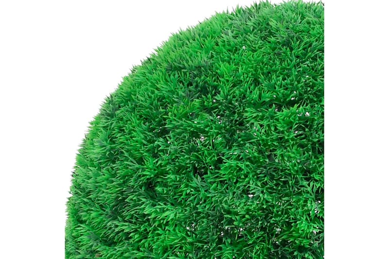 Kunstige Buksbom 2 Stk. 52 cm Kugleformet - Grøn - Have - Havearbejde & dyrkning - Planter - Hækkeplanter - Buksbom
