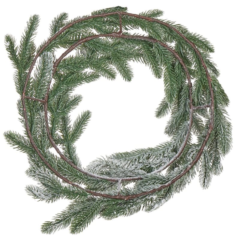 Sneklædt julekrans Albini - Have - Havearbejde & dyrkning - Planter - Pynteplanter - Dørkranse