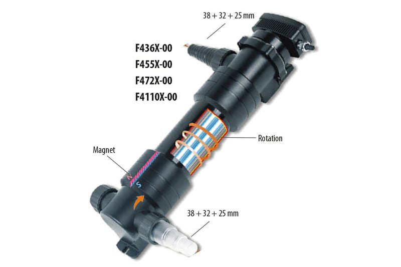 UVC Rensning Heissner Udførelse 110 W (Passer dam 120.000 L) - 110 W (Passer dam 120.000 L) - Have - Udendørsbad - Poolrengøring - UV-rengøring