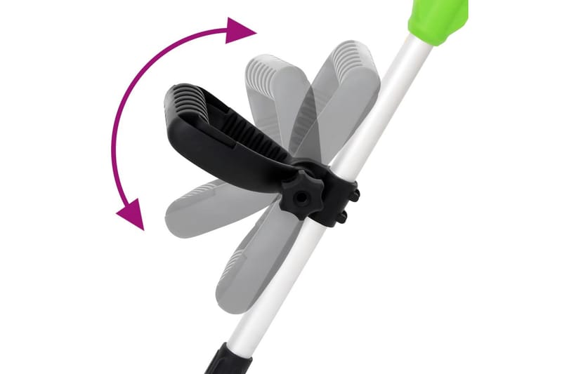 eldrevet græstrimmer med teleskopstang 29 cm 550 W - Blå - Have - Havemaskiner - Græstrimmere