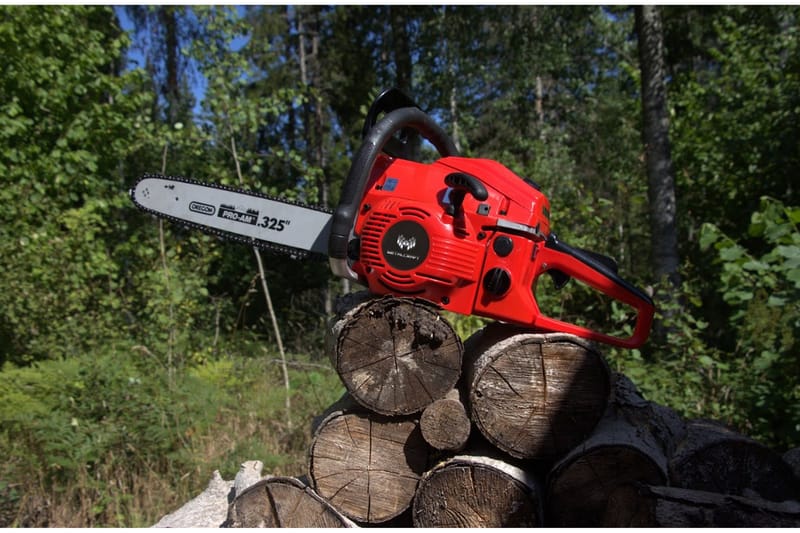 Benzindrevet motorsav 45 CC | Kæde og sværd fra Oregon - Have - Havemaskiner - Havesave - Motorsav & kædesav