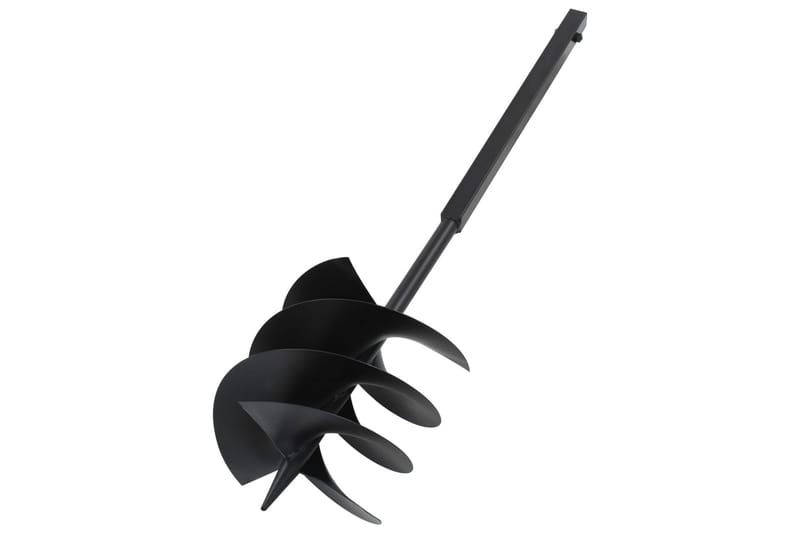 Jordbor med håndtag 250 mm med forlængerrør 8 m stål - Have - Havemaskiner - Jordbor
