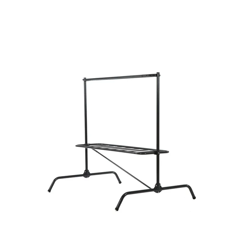 Tæppestativ Varax 133 Sort, Sort