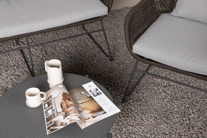 Davao Sofa Gruppe 4-personers - Mørkegrå - Have - Udendørs miljø - Altan & terrasse - Altanmøbler