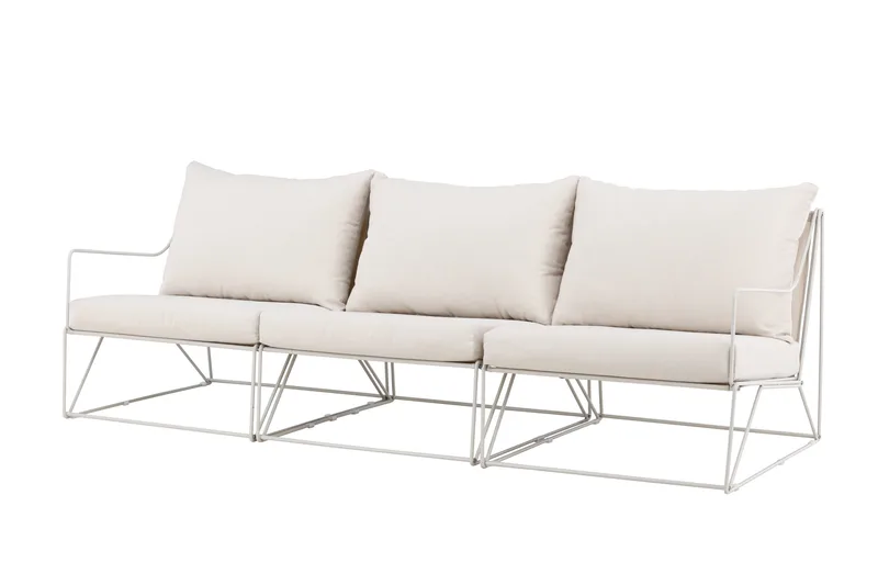 Usteryd 3-personers loungesofa, Beige