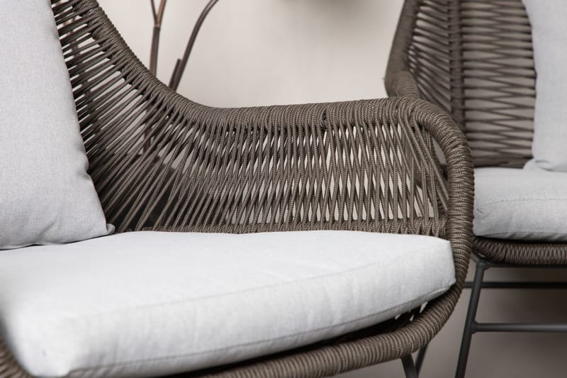 Davao Sofa Gruppe 4-personers - Mørkegrå - Have - Udendørs miljø - Altan & terrasse - Altanmøbler